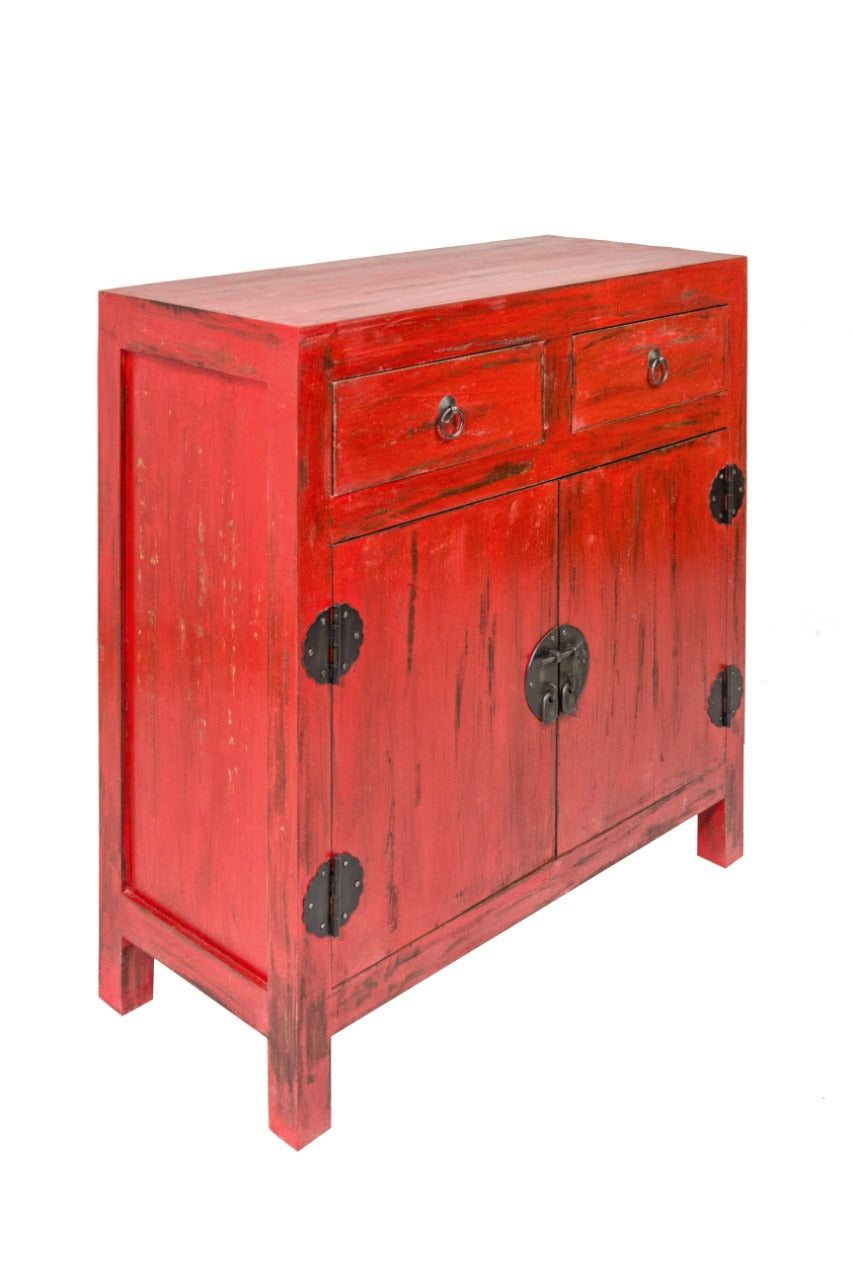 Handcrafted mahogany cabinet – Beijing, boho furniture from BaliSouk