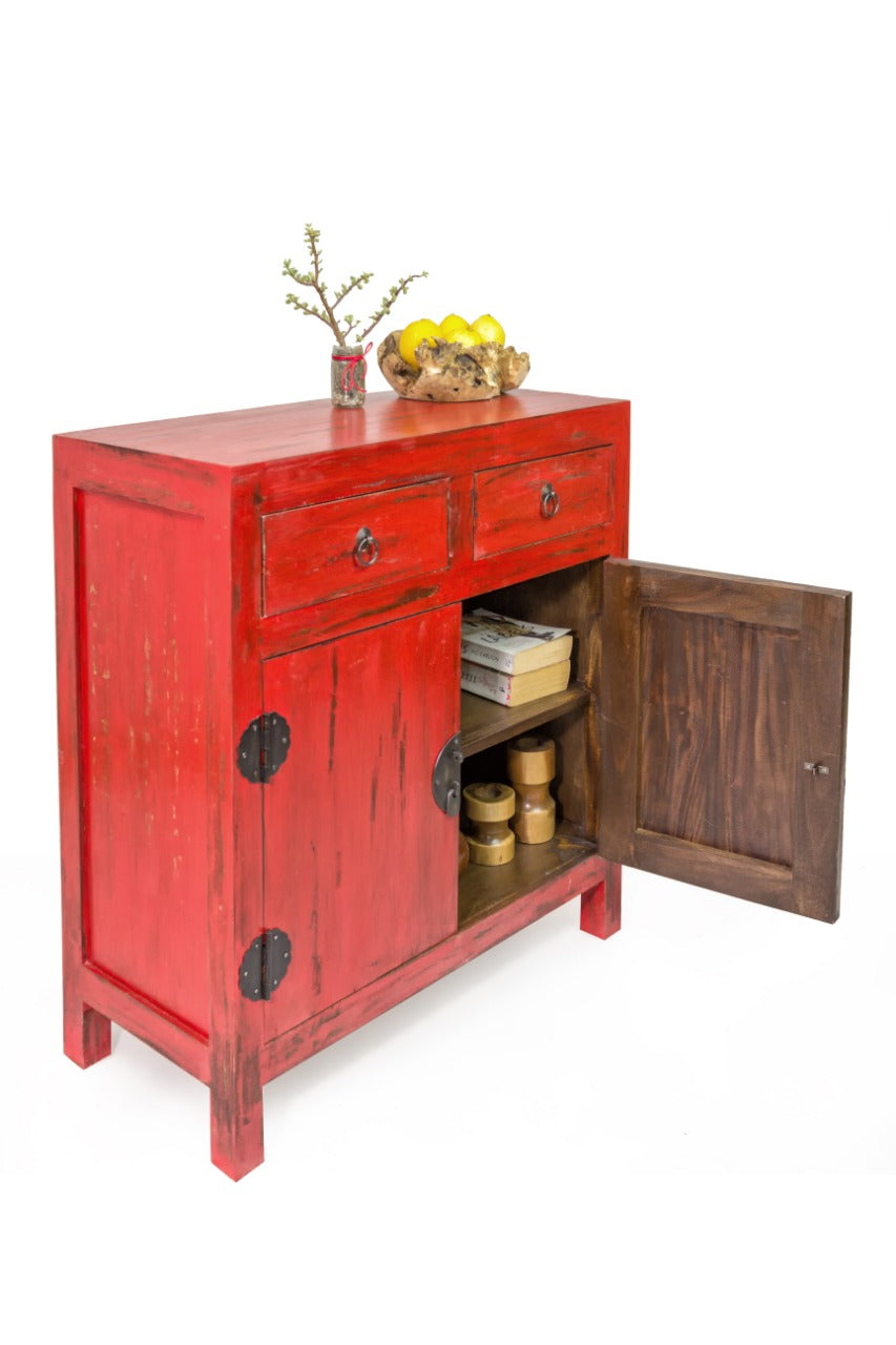 Beijing cabinet in natural materials – boho furniture by BaliSouk