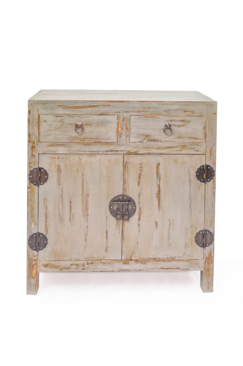 Beijing cabinet, boho furniture handmade by Balinese artisans