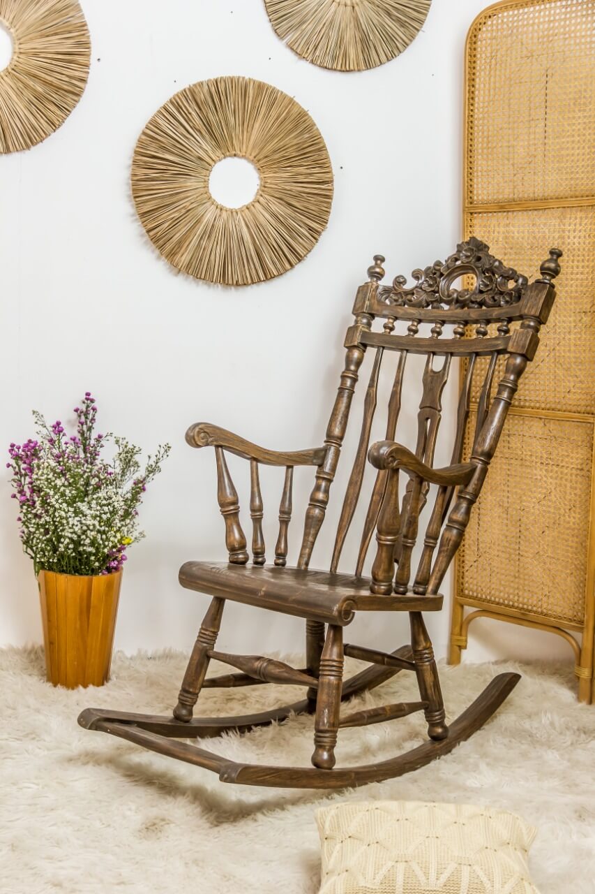 Papa Rocking Chair Without Cushion