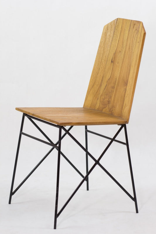 Country Dining Chair Without Cushion 