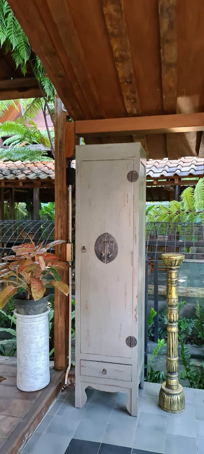 Mahogany cabinet – Shangmai – boho furniture handmade in Bali by BaliSouk