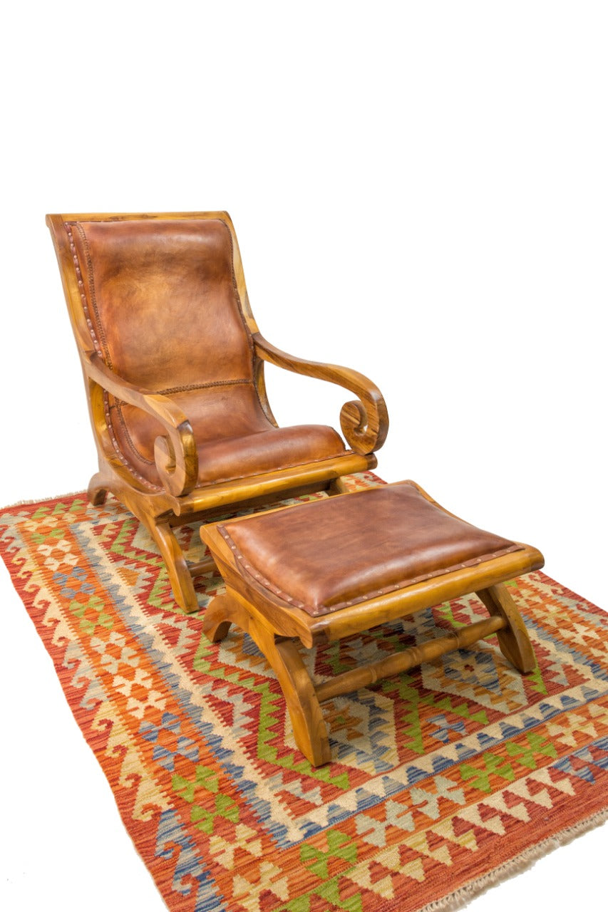 Teak chair Bahia – handmade in Bali, boho style