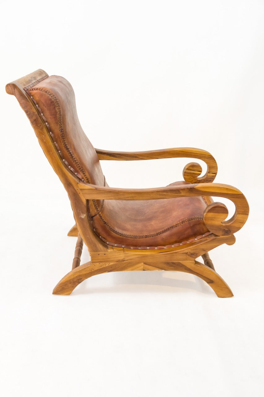 Teak chair – Bahia, natural natural materials in boho style
