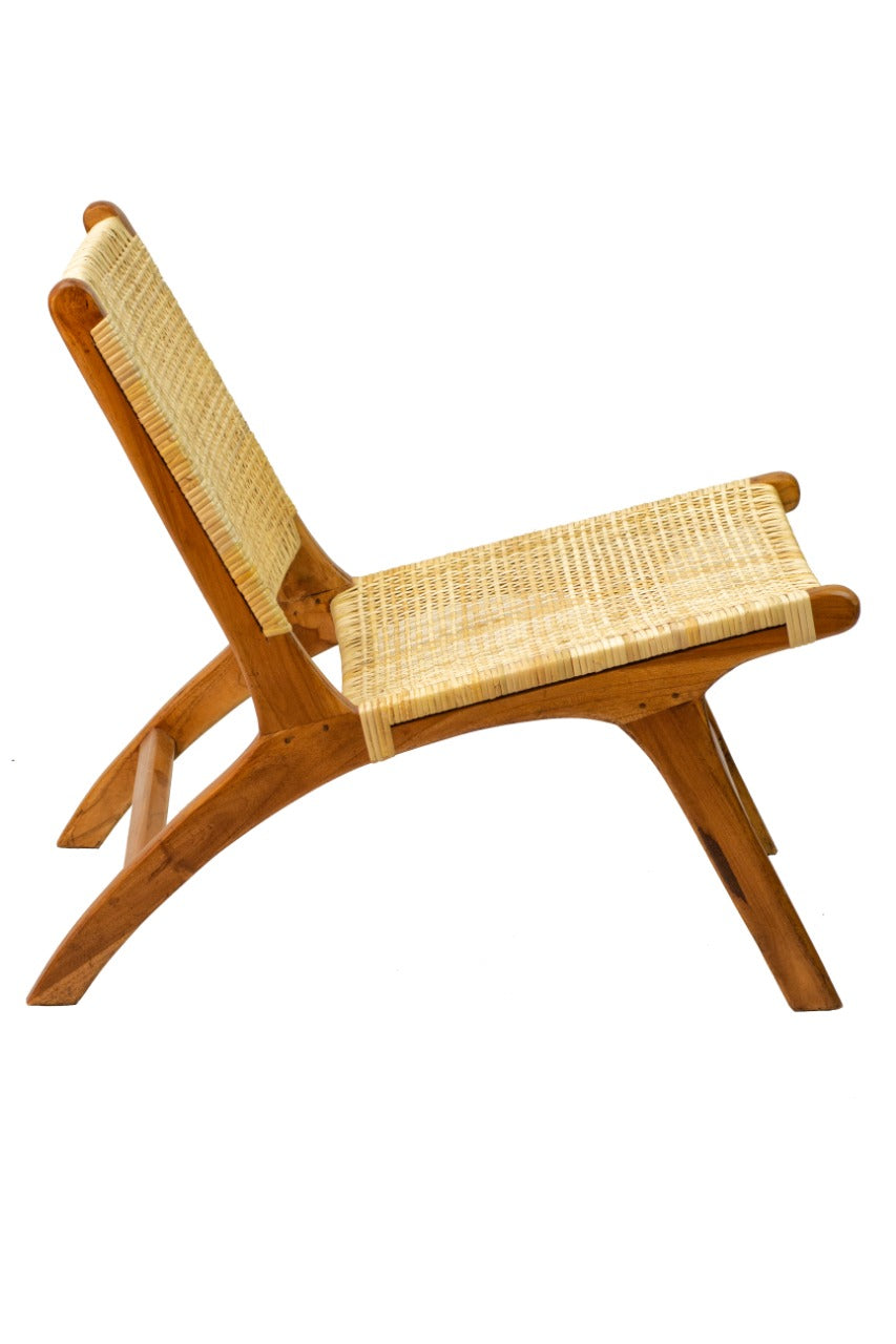 Rattan chair Alex Catania – boho furniture, handwoven and handmade in Bali