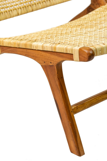 Rattan chair – Alex Catania, natural natural materials in boho style