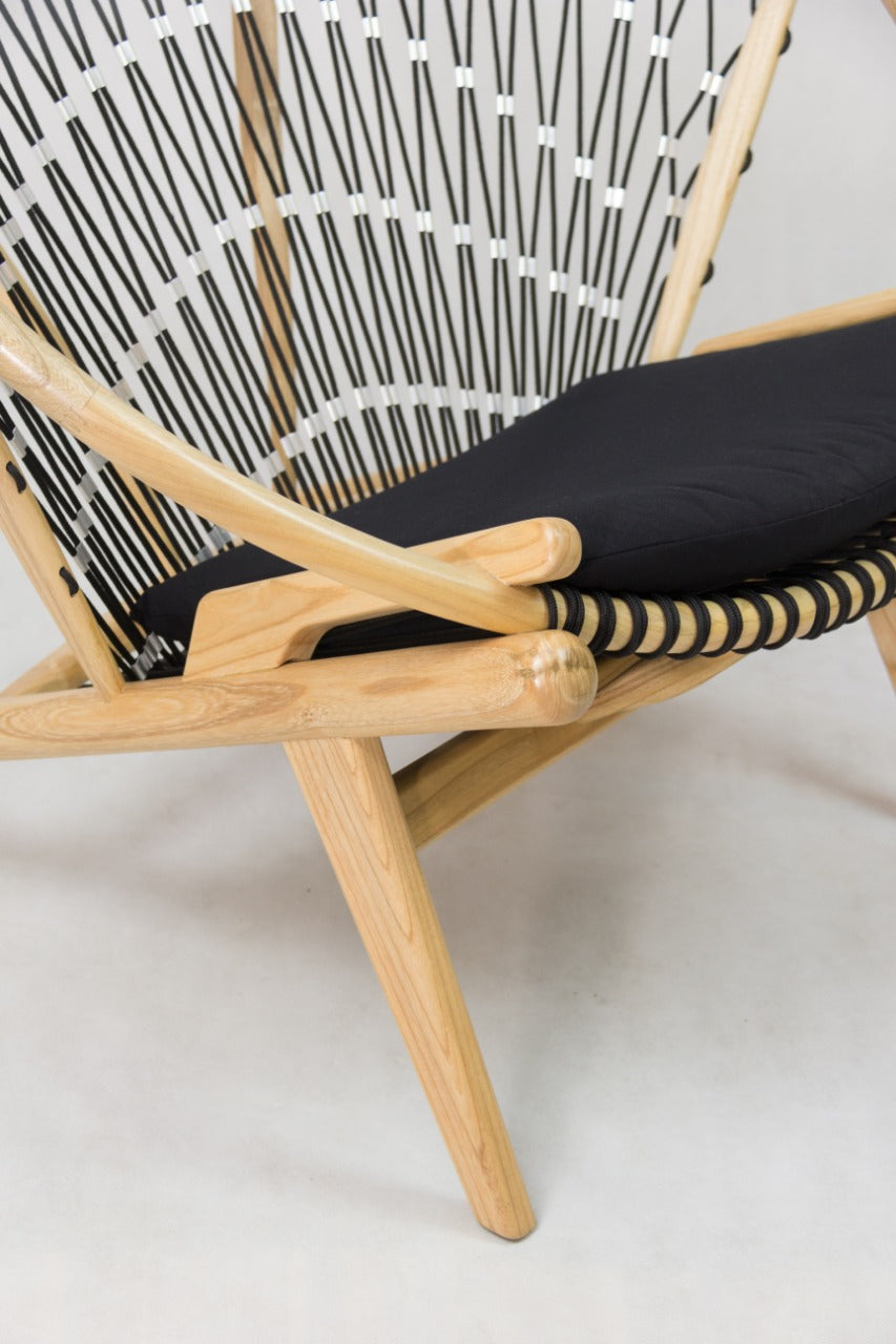 Sveidbag lazy chair, boho furniture handmade by Balinese artisans