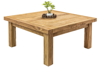 Teak coffee table – Riri, natural natural materials in boho style