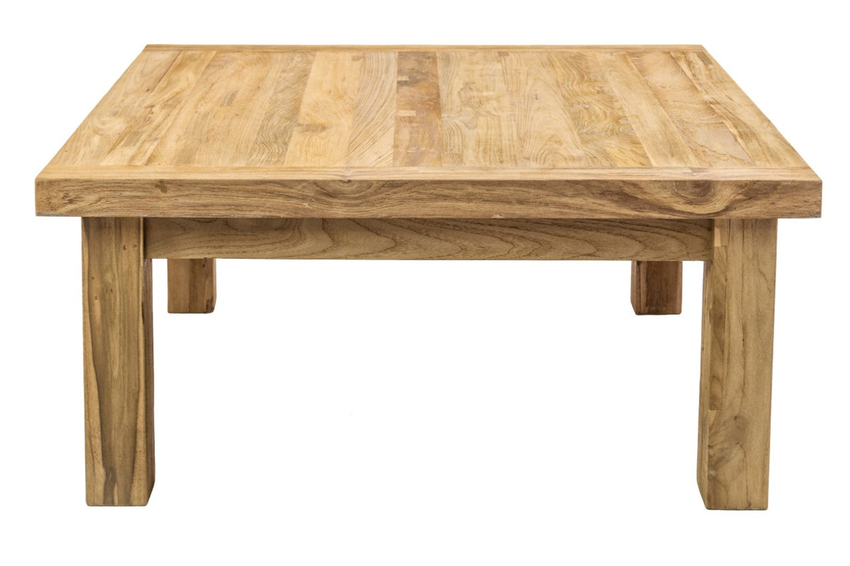 Handcrafted teak coffee table – Riri, boho furniture from BaliSouk