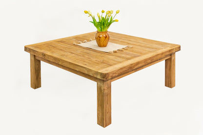 Riri coffee table, boho furniture handmade by Balinese artisans