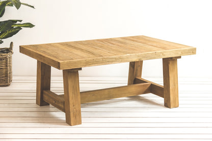Riri – natural materials coffee table, boho furniture from Bali