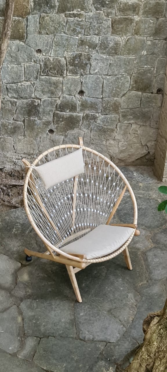 Sveidbag – natural materials lazy chair, boho furniture from Bali