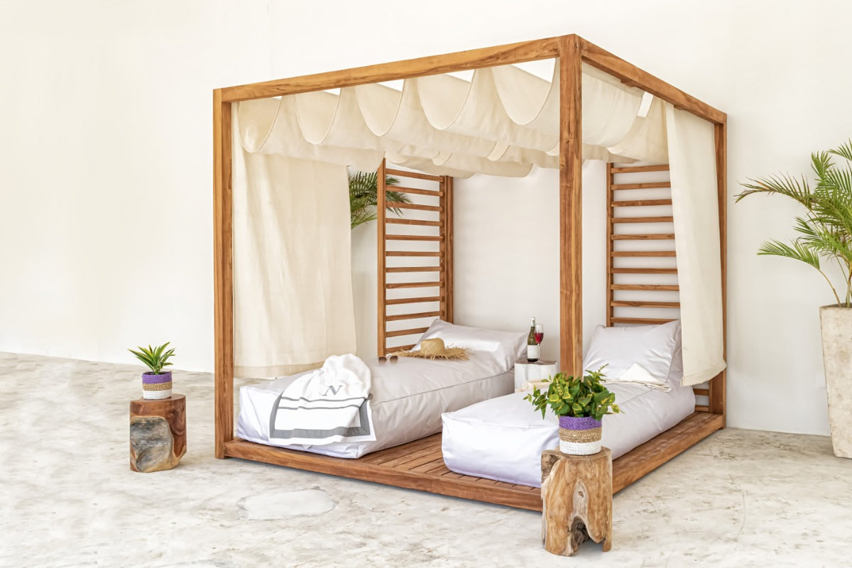 Casablanca Including daybed in natural materials – handmade boho furniture from Bali