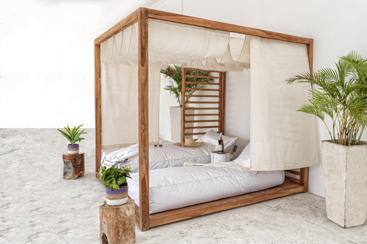 Casablanca Including daybed, boho furniture handmade by Balinese artisans