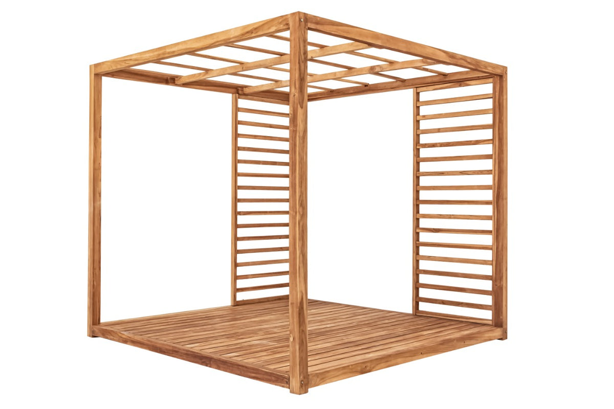 Handcrafted teak daybed – Casablanca Including, boho furniture from BaliSouk