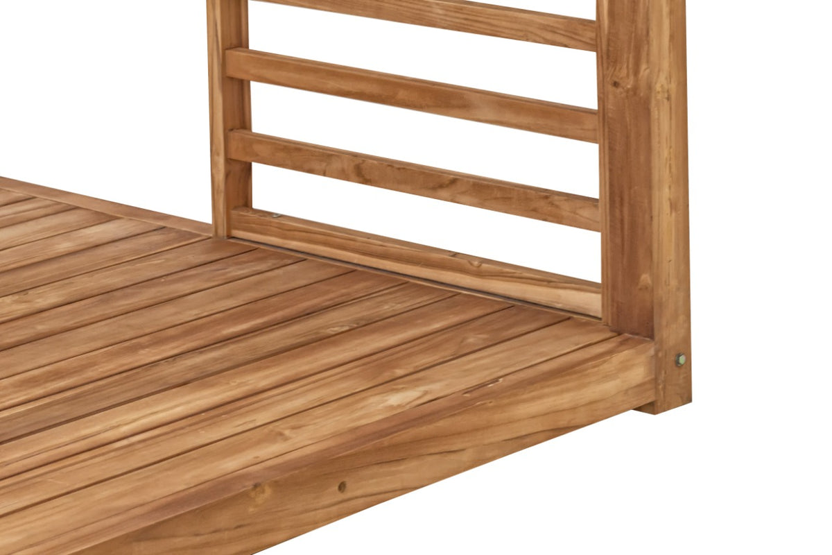 Teak daybed – Casablanca Including, natural natural materials in boho style