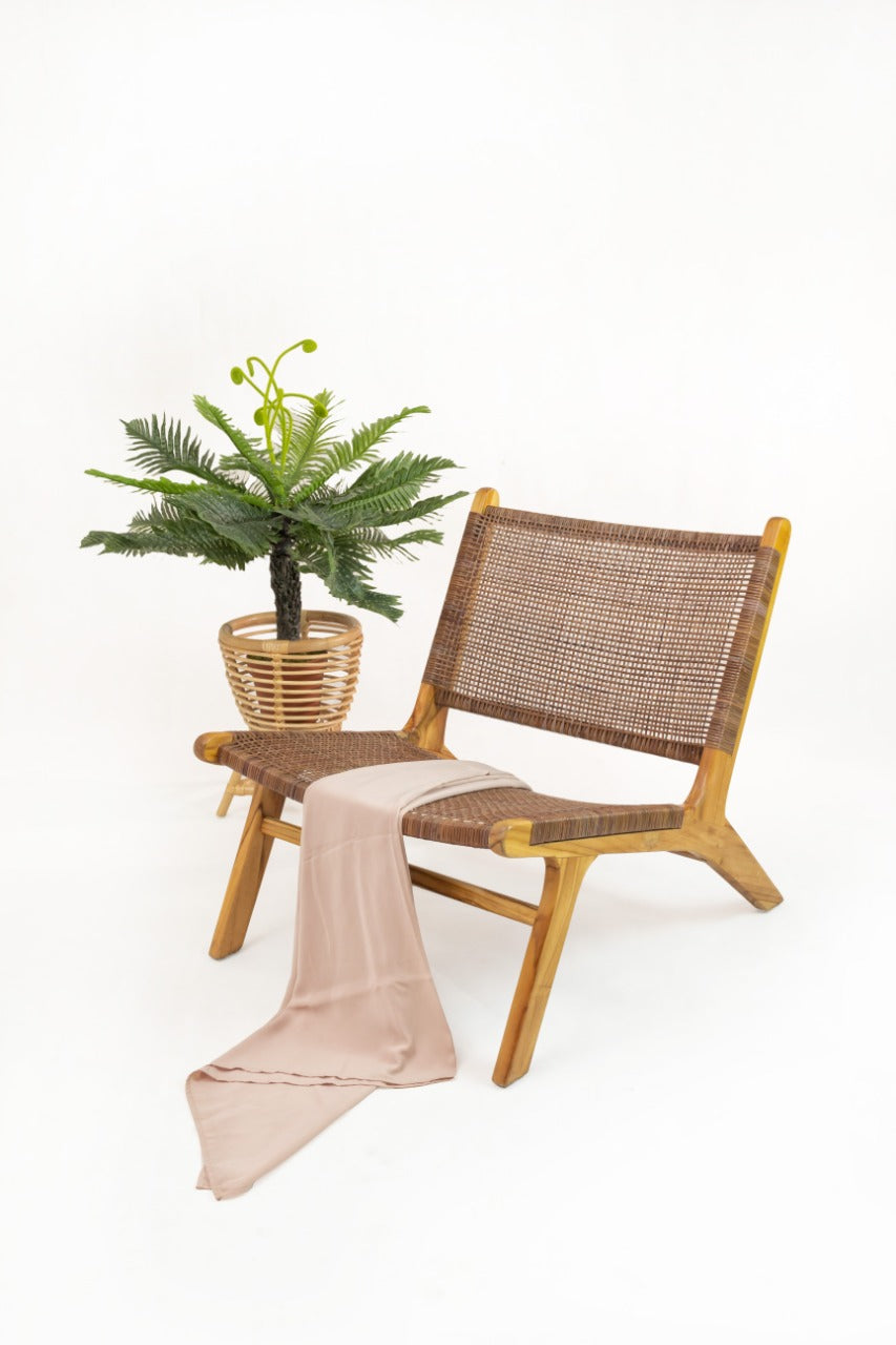 Rattan chair Catania – boho furniture, handwoven and handmade in Bali