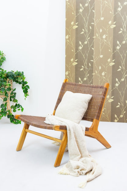 Rattan chair Catania – boho furniture, handwoven and handmade in Bali