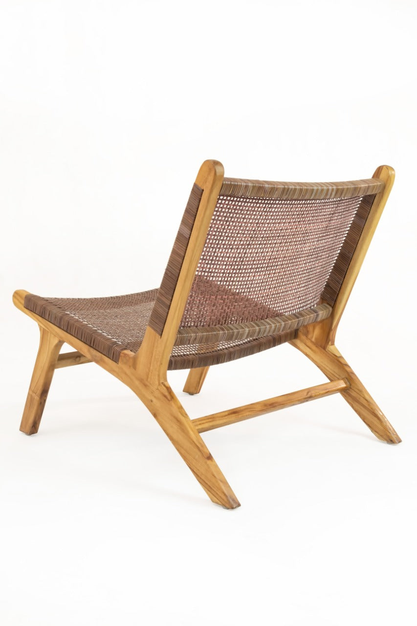 Catania chair, boho furniture handmade by Balinese artisans