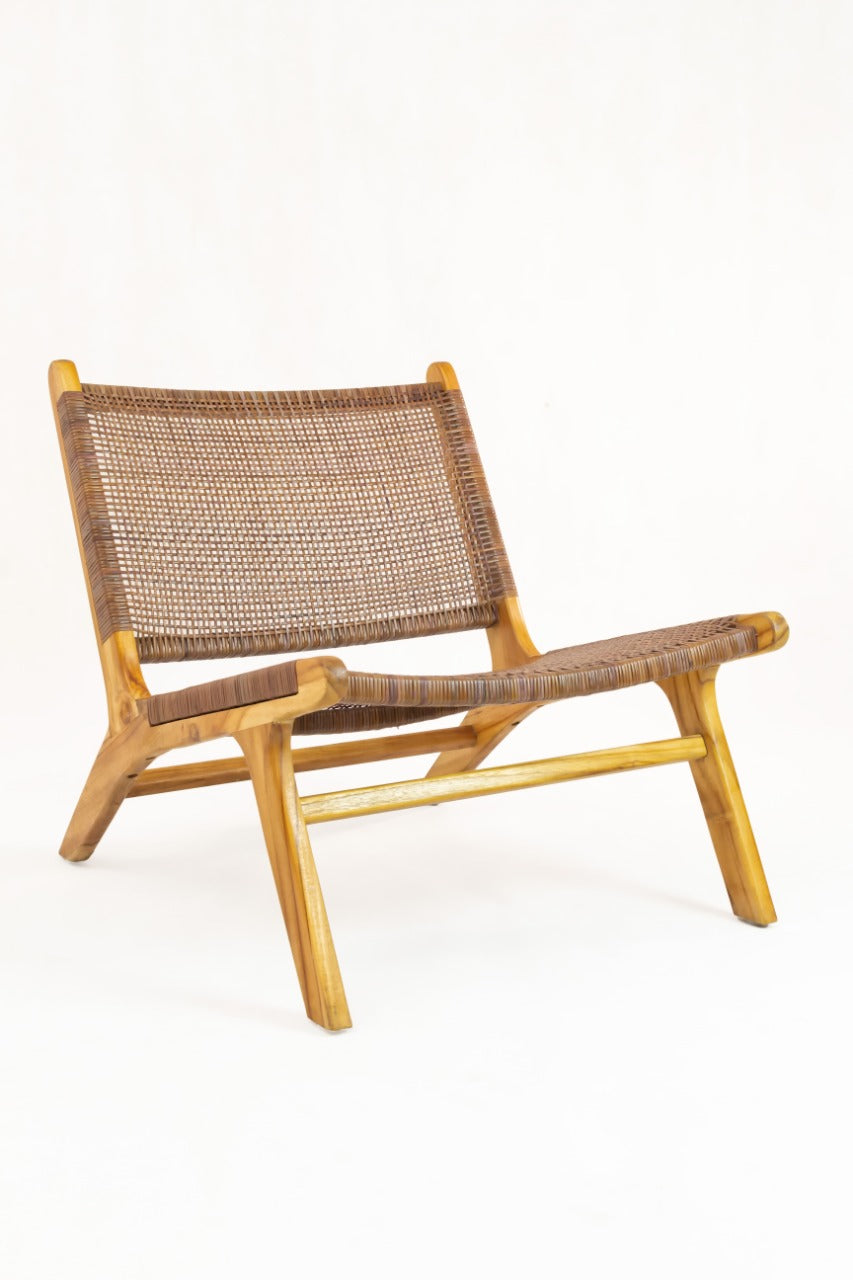 Handcrafted rattan chair – Catania, boho furniture from BaliSouk