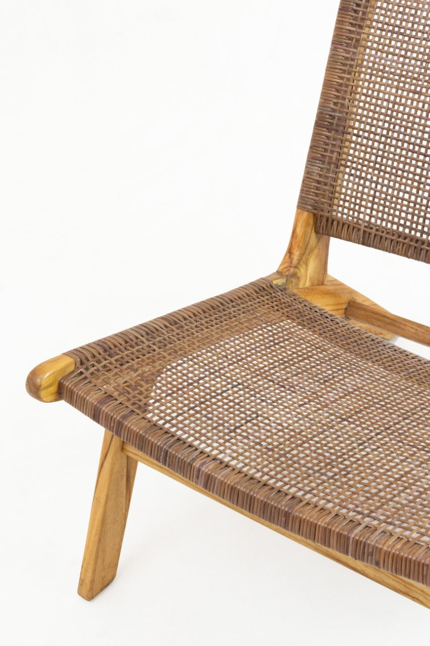 Rattan chair – Catania, natural natural materials in boho style