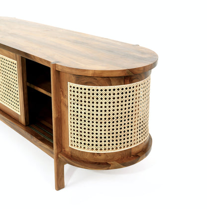 Handcrafted teak cabinet – Angel, boho furniture from BaliSouk