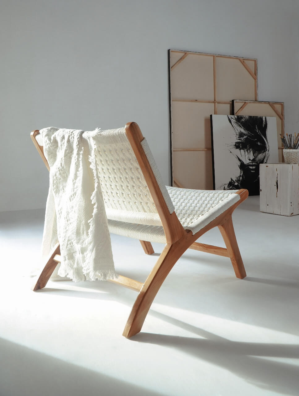 Catania Rope Chair Without Cushion