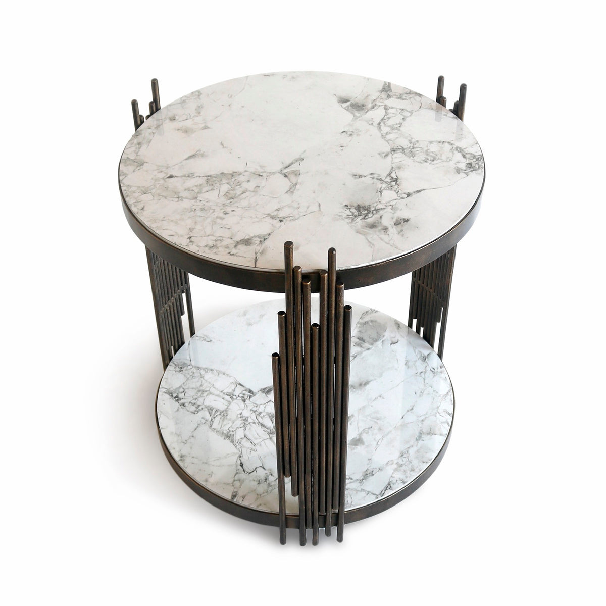 Lanca – natural materials side table, boho furniture from Bali