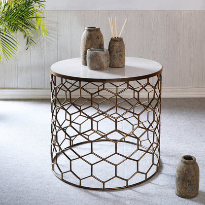 Lanca side table by BaliSouk – boho furniture made in Bali