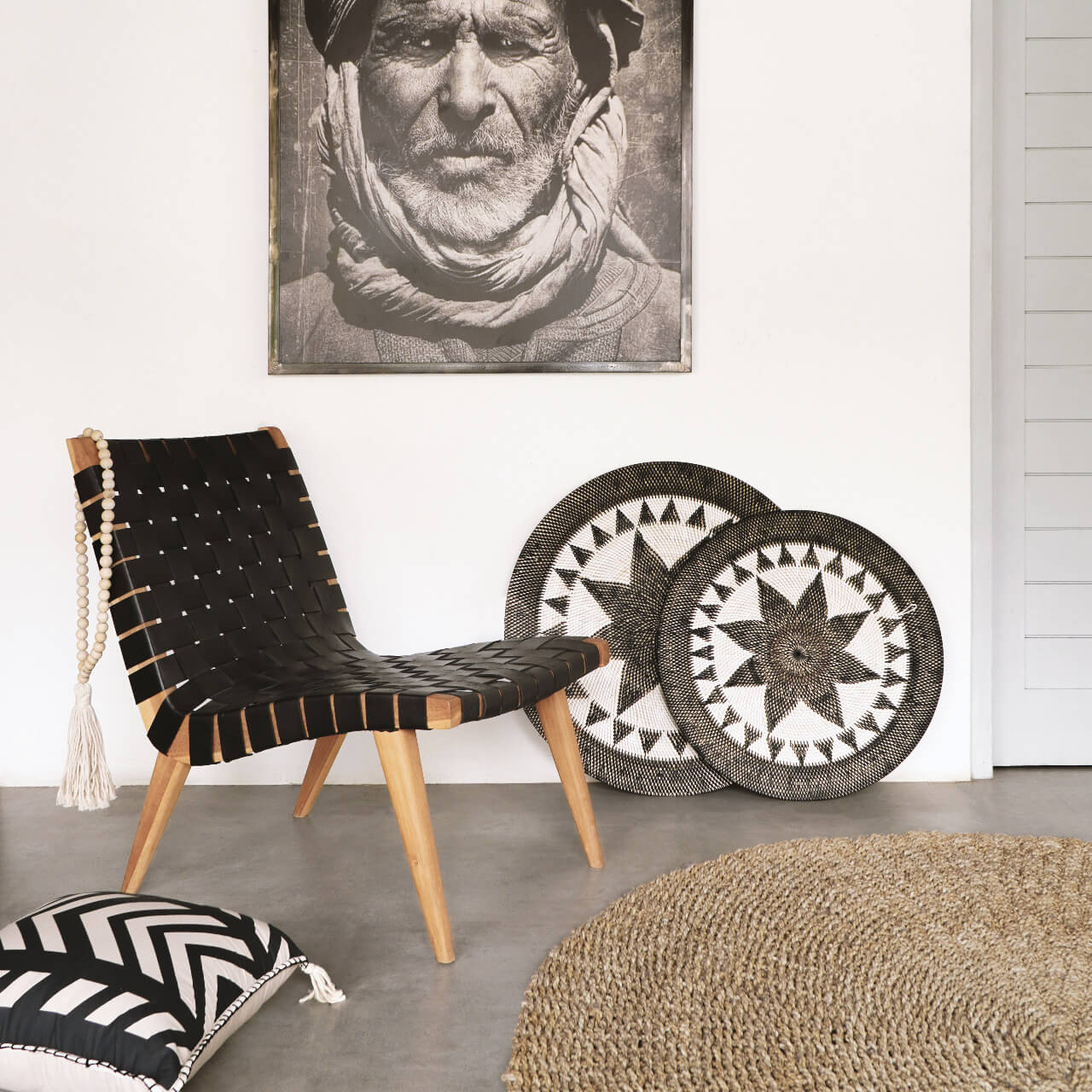 Bali Furniture – Katjia Lounge Chair Without Cushion – The Katjia Lounge Chair Without Cushion 