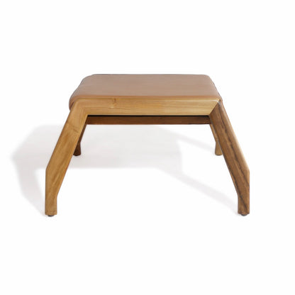 Teak lounge chair Niko – handmade in Bali, boho style