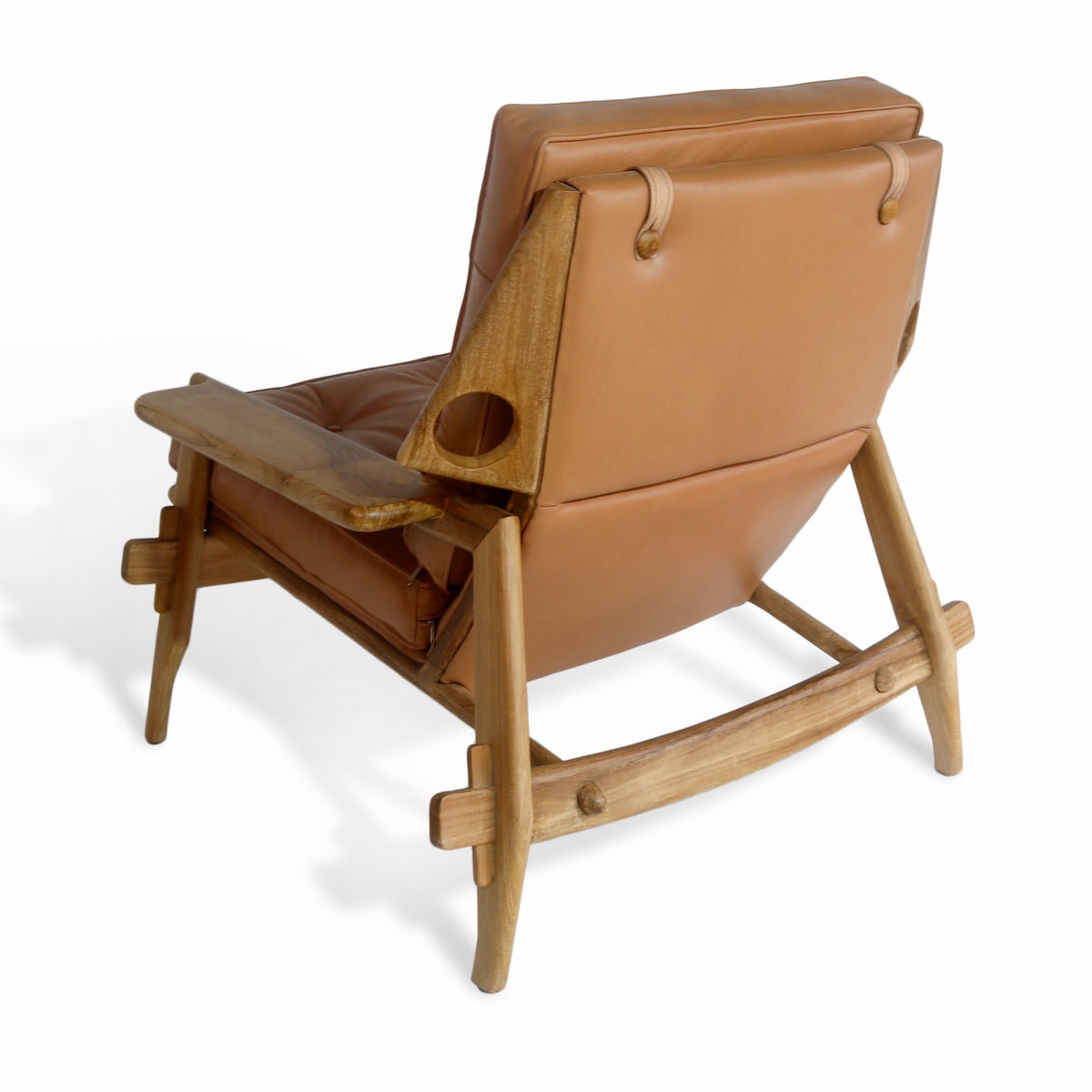 Niko lounge chair, boho furniture handmade by Balinese artisans