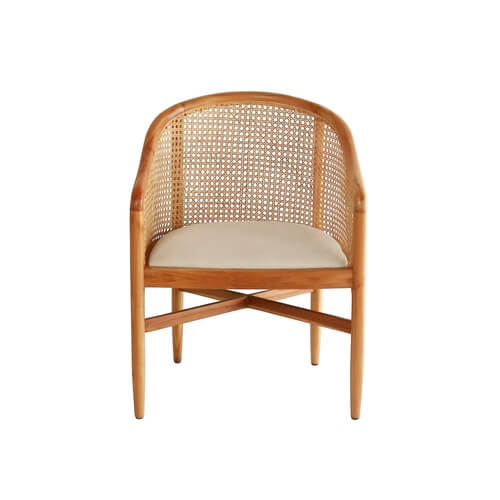 Danisa Arm Chair With Seat Cushion