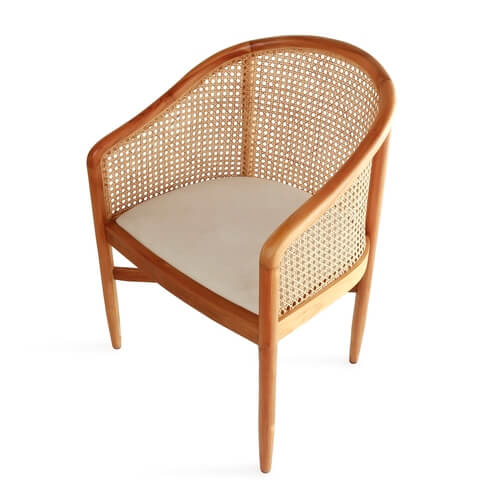 Danisa Arm Chair With Seat Cushion