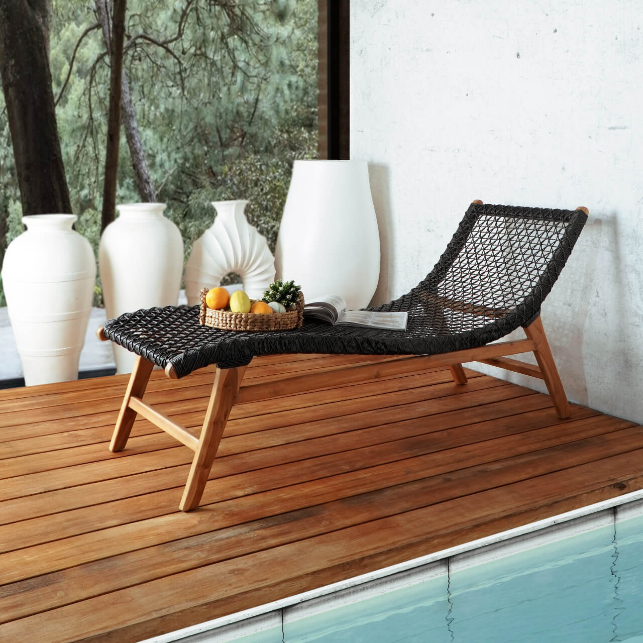 Veronica Sun Lounger Without Cushion