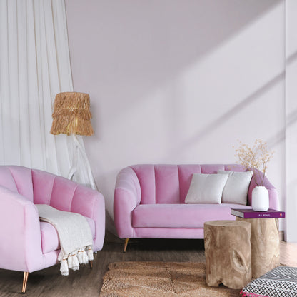 Velvet sofa Nadia – boho furniture handcrafted in Bali by BaliSouk