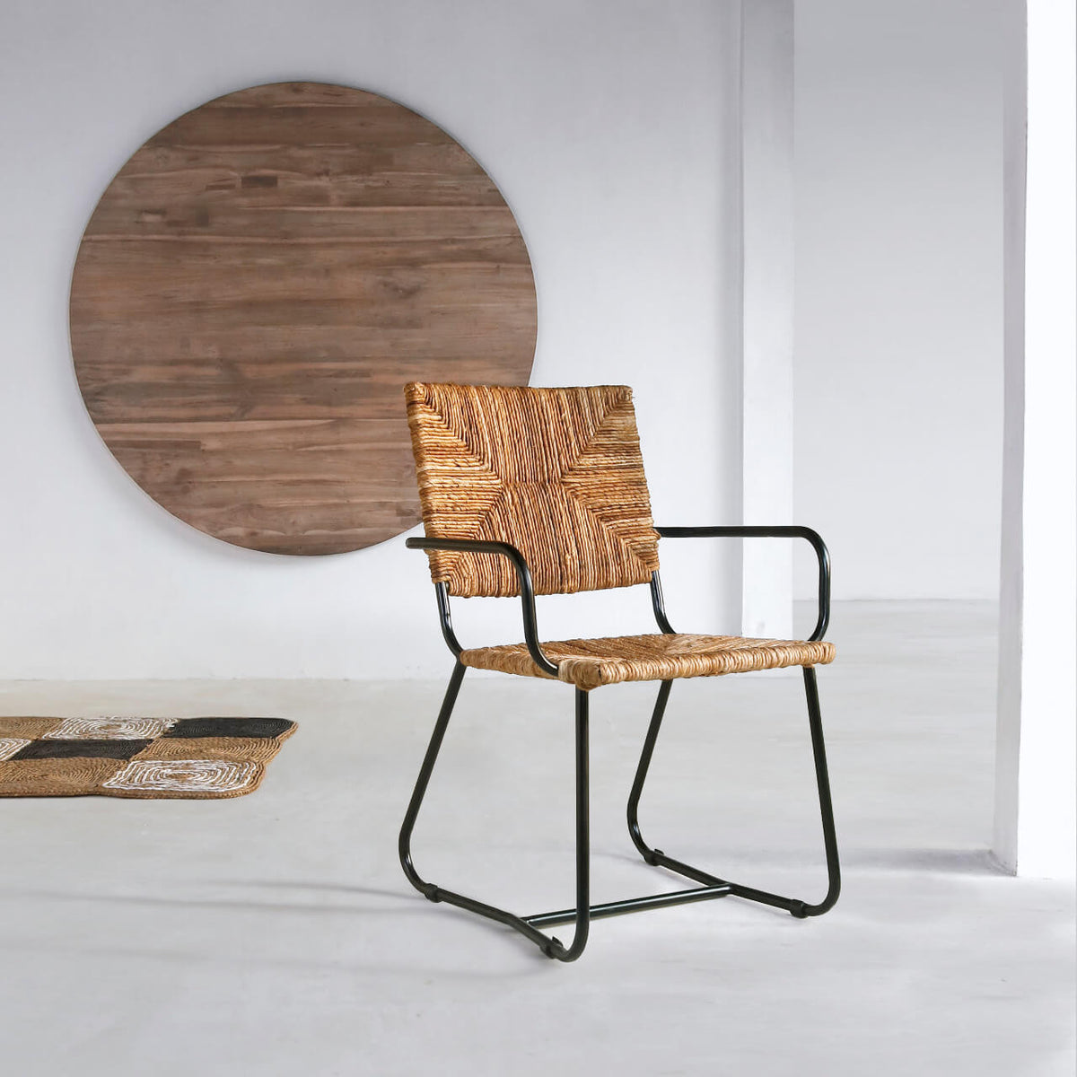 Mahakam Arm Chair Without Cushion – Set of 2