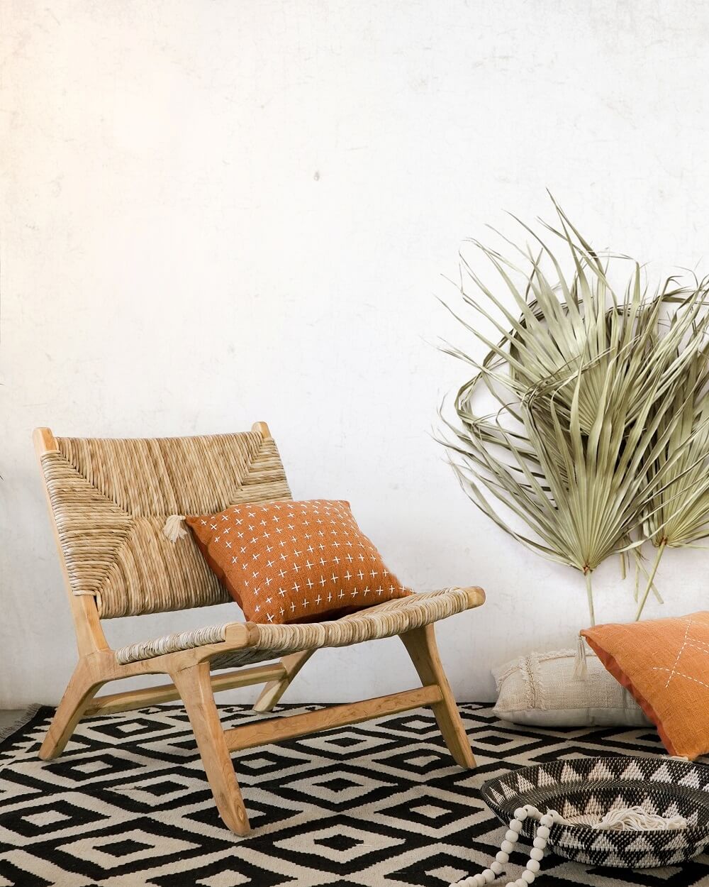 Uganda Lazy Chair Without Cushion – Set of 2