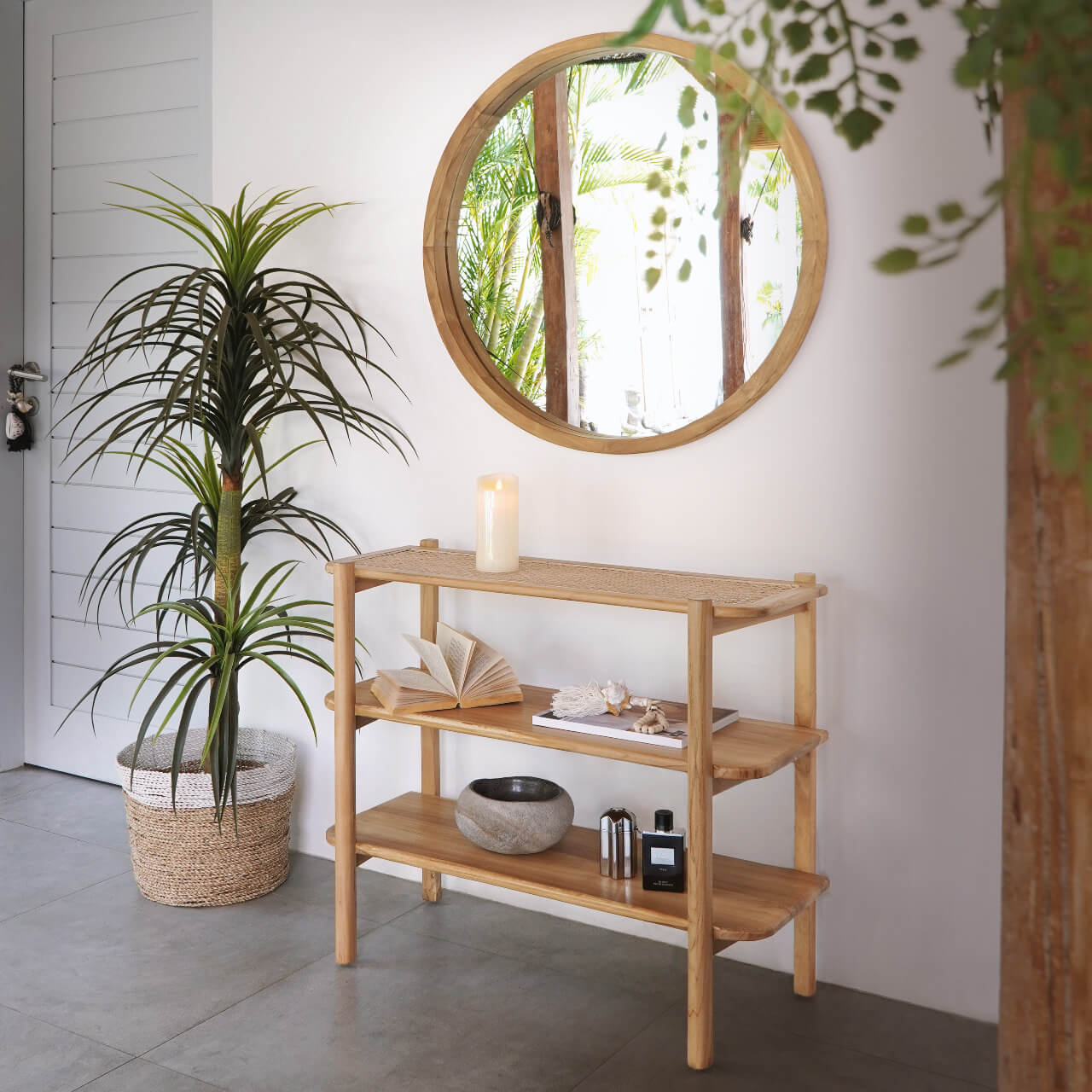 Bali Furniture – Kolding Round Mirror