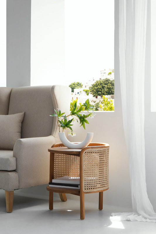 Bali Furniture – Kolding Side Table – Kolding Side Table brings a refined Bali