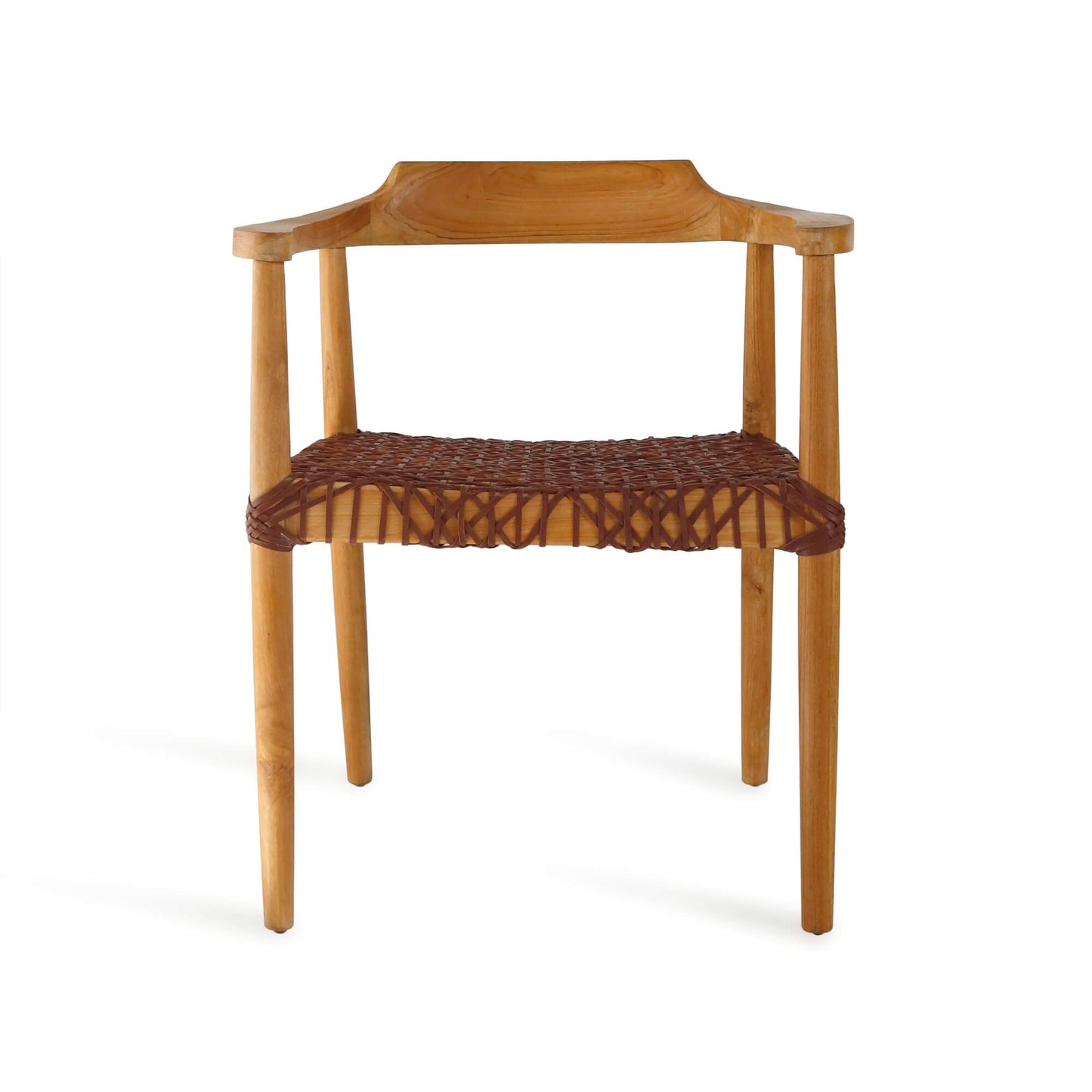 Bali Furniture – Kopenhagen Armchair With Leather Seat