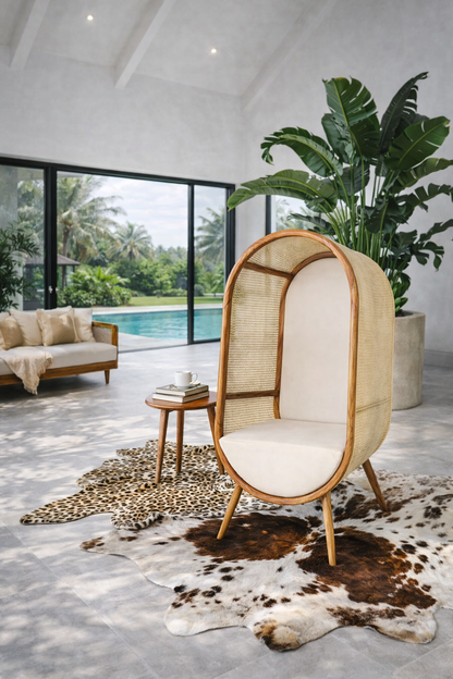 Bali Furniture – Marilyn Lounge Chair With Cushion Seat – The Marilyn Lounge Chair With Cushion Se