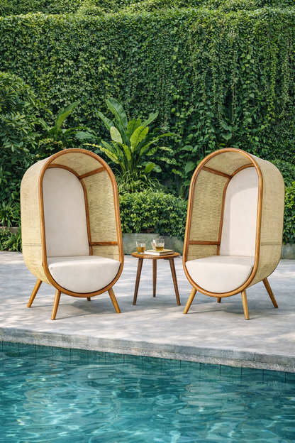 Bali Furniture – Marilyn Lounge Chair With Cushion Seat