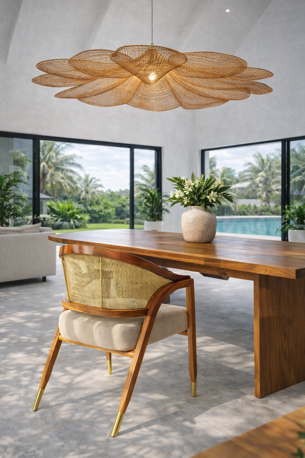 Dumbar Armchair With Cushion Seat