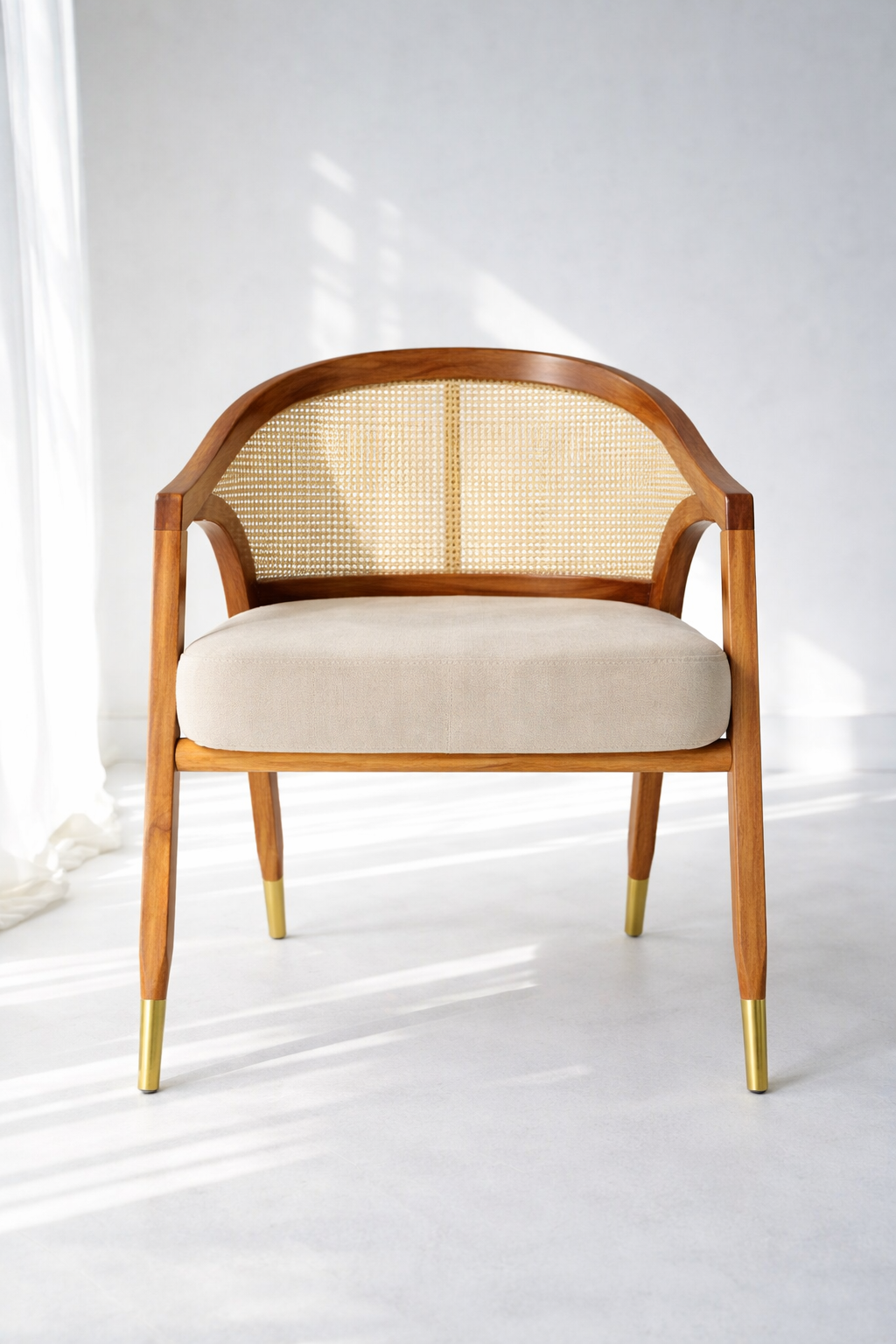 Dumbar Armchair With Cushion Seat