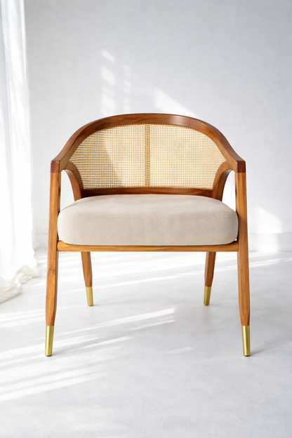 Dumbar Armchair With Cushion Seat