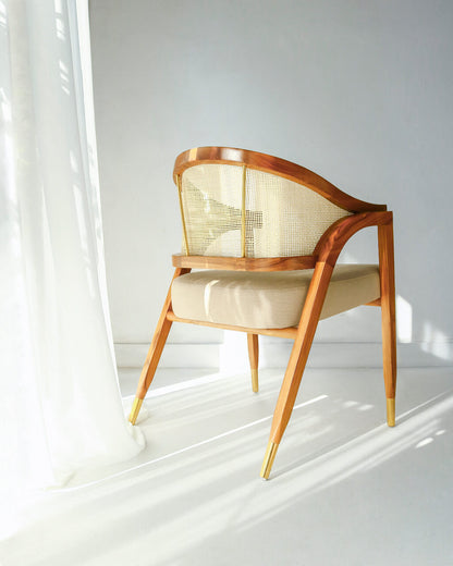 Bali Furniture – Dumbar Armchair With Cushion Seat