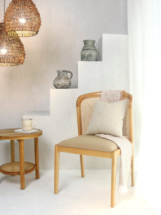 Bali Furniture – Gabby Dining Chair With Cushion Seat – The Gabby Dining Chair With Cushion Seat