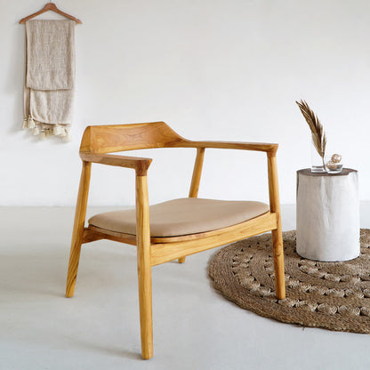 Bali Furniture – Kennedy Lounge Chair With Beige Fabric