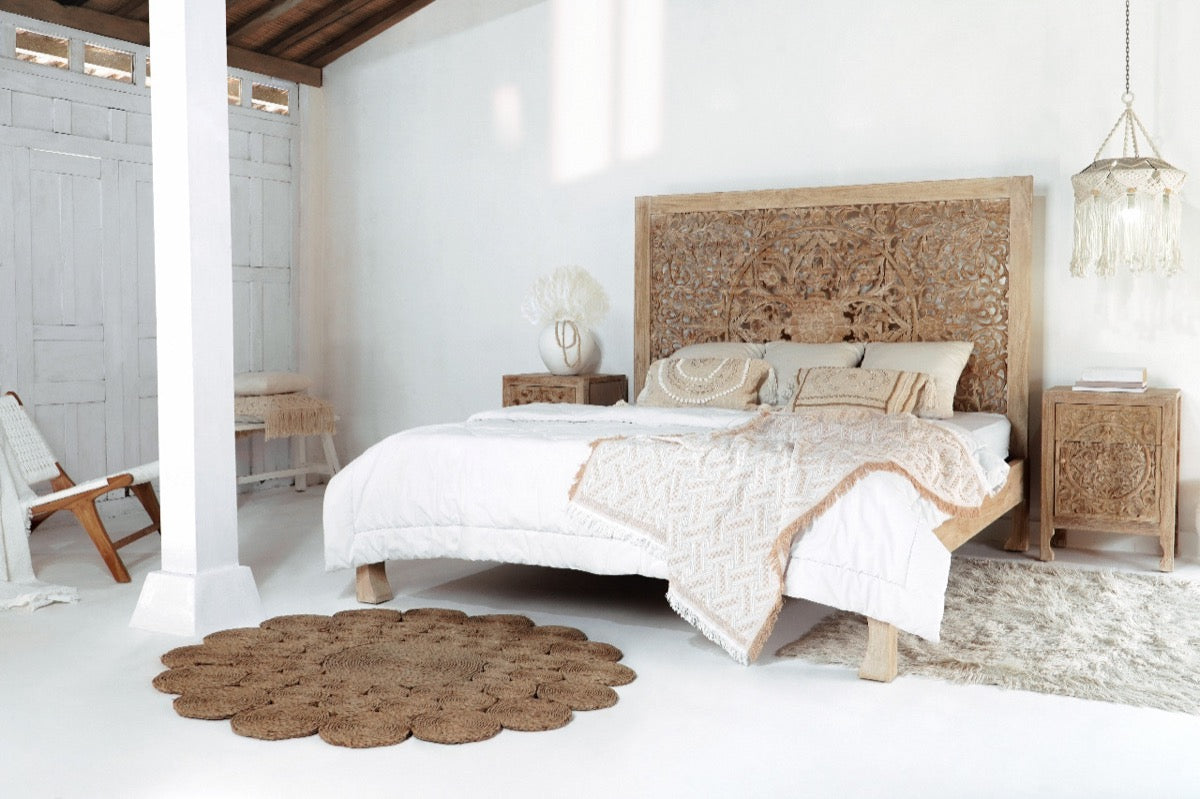 Monika Bed With Headboard